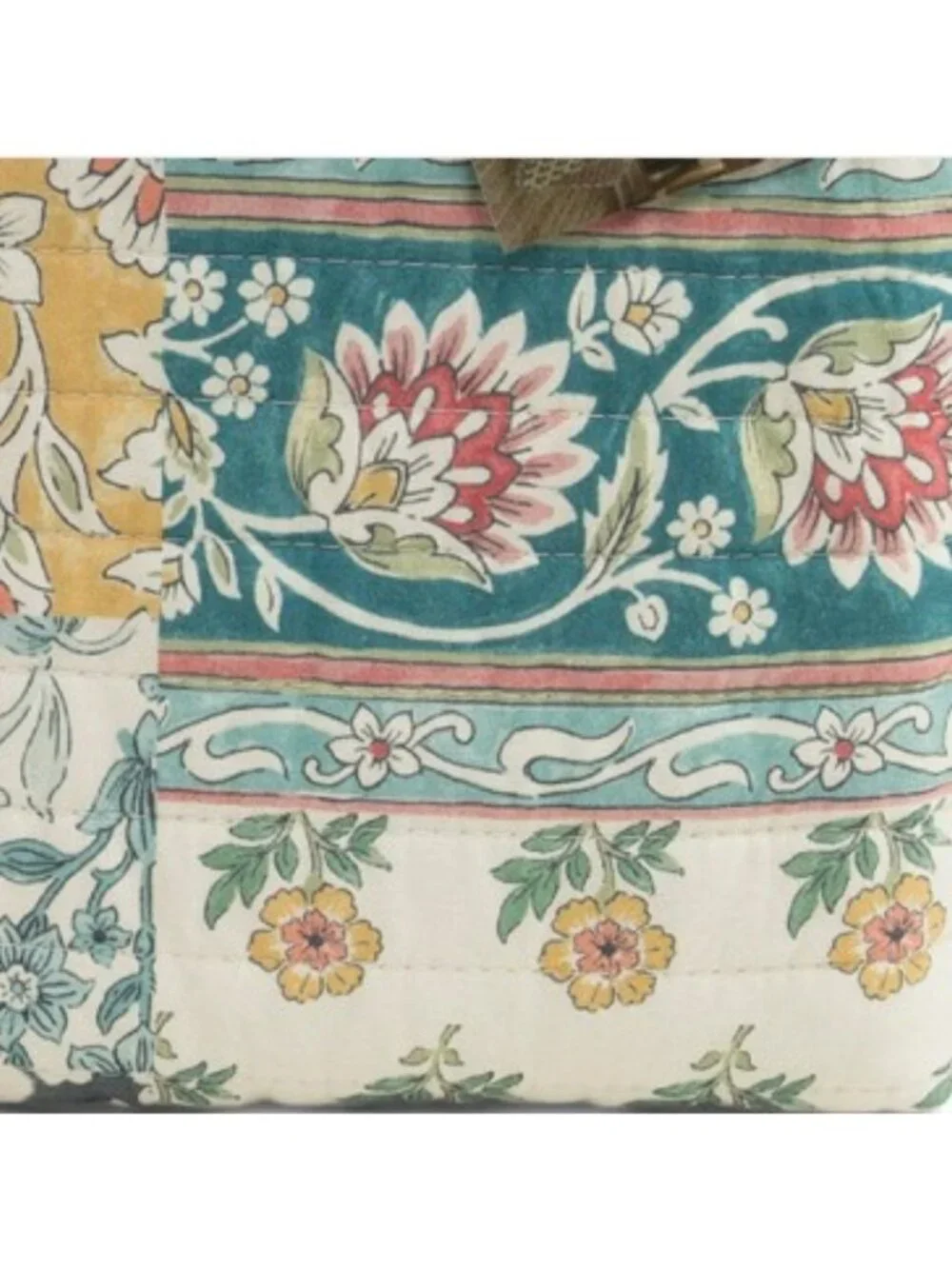 RACHEL ZOE 3pc Cotton Patchwork Quilt Set